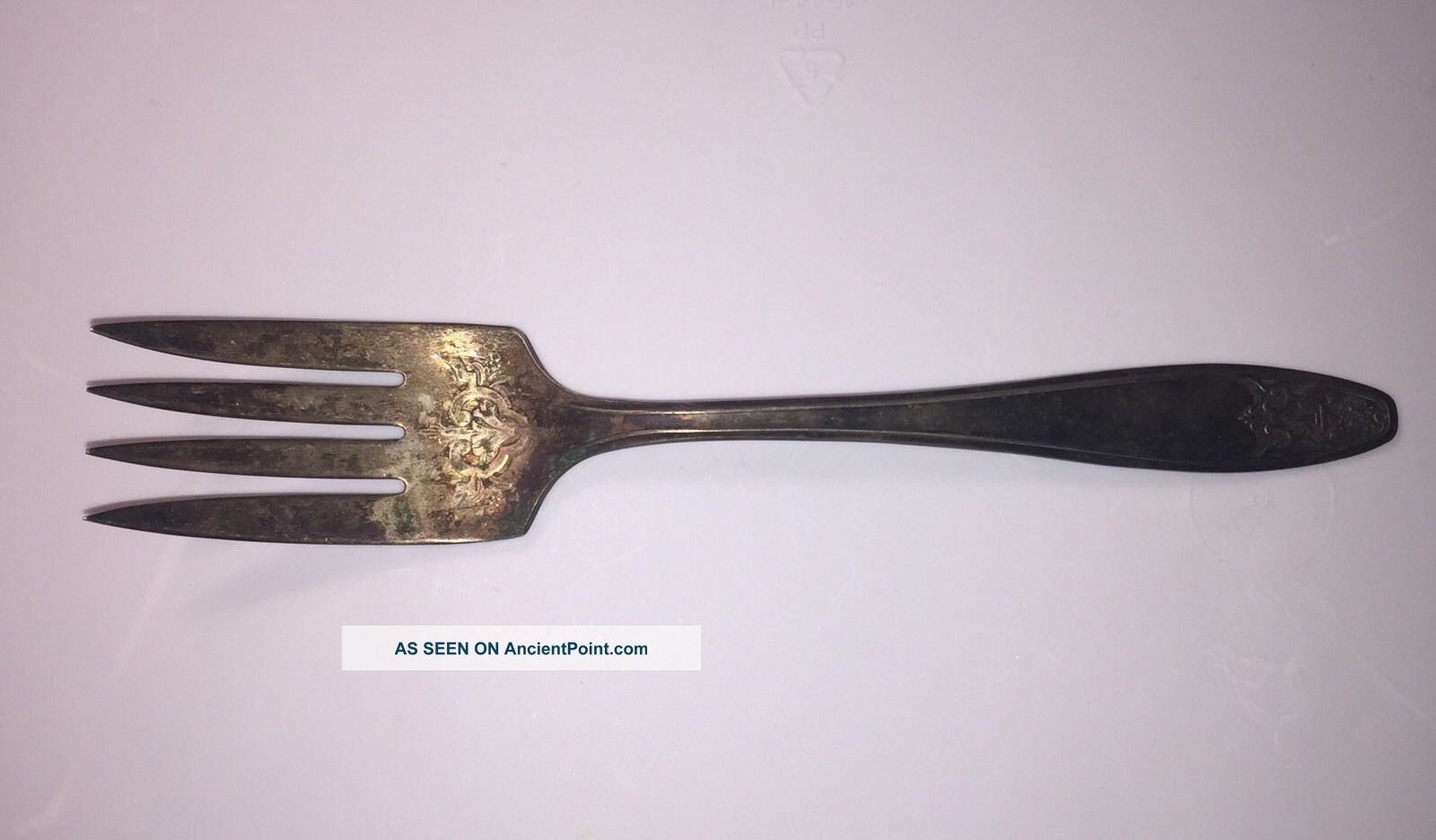 Lady Doris Silver Plate,  Large Serving Fork,  Princess Pattern From 1929 Flatware & Silverware photo