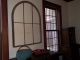 Ci 1850s Arched Window Frame Large Farmhouse Architectural Southern Heart Pine Windows, Sashes & Locks photo 5