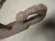 Vintage Hand Forged Decorative Sled Or Wagon Hook W/ Chain Maine Barn Find ' Y ' Hooks & Brackets photo 7