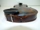 Antique Repaired In 1915 Full Size 4/4 Scale Stainer Copy Violin W/ Bow & Case String photo 5