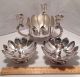 Reed & Barton / Leonard Silver Plated Lotus Blossom Centerpiece Candle Holders Candlesticks & Candelabra photo 1