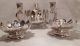 Reed & Barton / Leonard Silver Plated Lotus Blossom Centerpiece Candle Holders Candlesticks & Candelabra photo 2