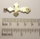 Antique Russian Imperial Solid Silver Hallmarked 84 Cross - Pendant Other Antique Sterling Silver photo 4