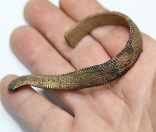 Ancient Viking Bronze Bracelet photo