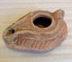 Ancient Holy Land Roman Terracotta Oil Lamp C.  100 - 200 Ad. Roman photo 1