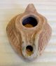 Ancient Holy Land Roman Terracotta Oil Lamp C.  100 - 200 Ad. Roman photo 2