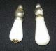 Two 1900 Turn Of The Century Porcelain Sink Handles - Hot & Cold - Unmatching Other Antique Home & Hearth photo 2