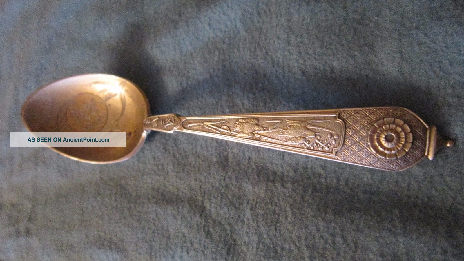 Japanese Gorham 1871 Pattern Sterling Silver Teaspoon 6 1/16 
