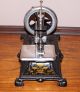 Antique Hand Crank German Müller No.  15 Cast Iron Sewing Machine Sewing Machines photo 1