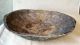 Antique 19`c Primitive Hand Carved Wooden Trencher Dough Bowl - 16 Primitives photo 2