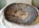 Antique 19`c Primitive Hand Carved Wooden Trencher Dough Bowl - 16 Primitives photo 8
