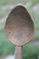Antique Carved Handmade Wooden Spoon Natural Patina 229 Primitives photo 1