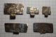 Celtic Period Silver Amulet Pendants In The Shape Of A Rectangle Different Vf, Celtic photo 3