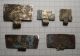 Celtic Period Silver Amulet Pendants In The Shape Of A Rectangle Different Vf, Celtic photo 4