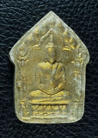 Phra Khunpaen Lp.  Tim Wat Rahanrai Rare Magic Monk Thai Buddha Amulet Pendant photo
