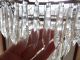 Vintage / Antique 4 Tier Icicle Cut Crystal Waterfall Chandelier Chandeliers, Fixtures, Sconces photo 4