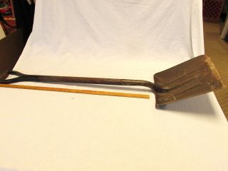 Vintage Wooden D Handle Shovel 49 1/2 