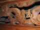Japanese Wood Carving Ranma Transom Dragon Motif Other Japanese Antiques photo 5