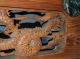Japanese Wood Carving Ranma Transom Dragon Motif Other Japanese Antiques photo 7