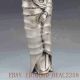 Silver Copper Handwork Carved Lotus Kwan - Yin Statue W Ming Dynasty Xuande Mark Buddha photo 5