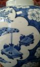 Large Antique Chinese Blue And White Prunus Ginger Jar Kangxi Marks 19th C Vases photo 6