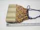 Japanese Antique Silk Kimono Pouch Bags Kinchaku Unique Swing Open Lid W/mark Kimonos & Textiles photo 8