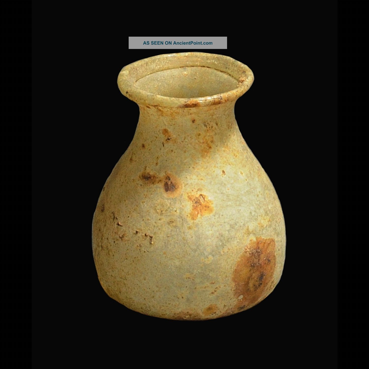 Aphrodite - Ancient Roman Glass Flask Roman photo