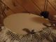 Vintage Wood Toilet Seat Lid Top Old White Paint Great Canvas For Art Project Plumbing photo 4