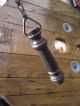 Vintage Industrial Antique Style Cast Iron Pull Chain Toilet Light Cord Cistern Other Antique Hardware photo 6