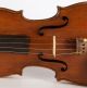 V.  Panormo 1789 18th Century Antique 4/4 Violin Label Old Geige Violon String photo 3