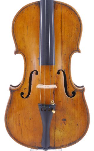 Rare Italian Antique 4/4 Old Master Violin photo