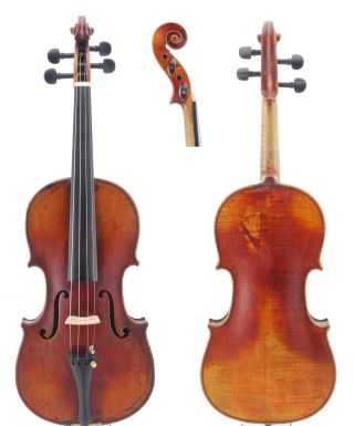 Rare,  Antique Csoranek 4/4 Old Bohemian Violin photo