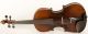 Old Rare Fine Violin Labeled F.  Ruggieri 1673 Geige Violon Violino Violine Viola String photo 2