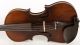 Old Rare Fine Violin Labeled F.  Ruggieri 1673 Geige Violon Violino Violine Viola String photo 3