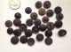 30 Small Goodyear Antique Hard Rubber Buttons N.  R.  Co. ,  P=t 1851 Civil War 9 Buttons photo 1
