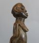 Antique African Congo Ceremonial Knife,  Carved Wood Bound Woman Slave Other African Antiques photo 5