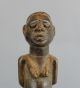 Antique African Congo Ceremonial Knife,  Carved Wood Bound Woman Slave Other African Antiques photo 7