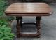 Antique Dining Table Library Desk Banquet Opens French Renaissance Solid Walnut 1800-1899 photo 1