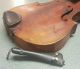 Antique 1800 ' S Heinzel Germany 4/4 Full Violin For Repair Parts Nr String photo 4