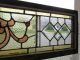 Antique American Stained Glass Transom Window 92 X 16 Architectural Salvage Pre-1900 photo 4