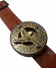 Vintage Antique Steampunk Wrist Brass Sundial Compass & Nautical Watch Type Compasses photo 4