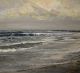 Vintage Harry Swanson Massachusetts Beach Seascape Oil Painting,  Emerson Rocks Other Maritime Antiques photo 3