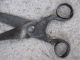 Antique Handmade Old Blacksmith Iron Shape Scissors Farm Tool Tools, Scissors & Measures photo 5