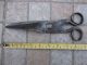 Antique Handmade Old Blacksmith Iron Shape Scissors Farm Tool Tools, Scissors & Measures photo 8