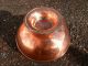 Hammered Copper Footed Arts & Crafts Fruit Bowl Arts & Crafts Movement photo 3