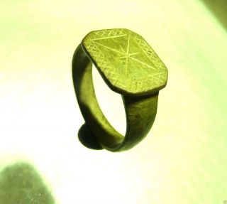 Ancient Medieval Ring. photo