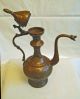 Vintage Copper Dallah Ibrik Jug Turkish Coffee Pot / Islamic Ewer Middle East photo 1