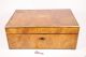 Antique Victorian Campaign Walnut And Brass Writing Slope Box.  1860 ' S Boxes photo 1