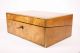 Antique Victorian Campaign Walnut And Brass Writing Slope Box.  1860 ' S Boxes photo 2