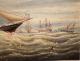 Antique 19thc Maritime Watercolor Painting Steamship Hm Fairy Royal Yacht Other Maritime Antiques photo 7